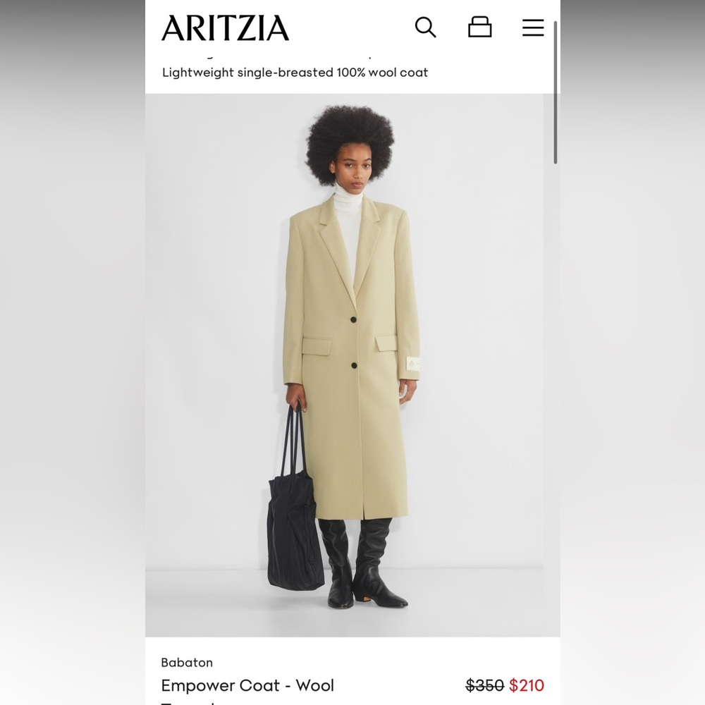 Babaton Empower Coat
